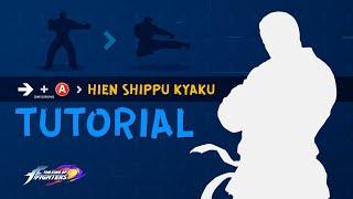 Takuma COMBO TUTORIAL | f+A › Hien Shippu Kyaku  | The King of Fighters