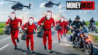 PARKOUR VS MONEY HEIST! 6 | BAD GUYS: No ESCAPE, POLICE Chase Locks On (BELLA CIAO REMIX) | Epic POV