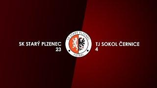 PÚ SK STARÝ PLZENEC 23:4 TJ SOKOL ČERNICE 2/2