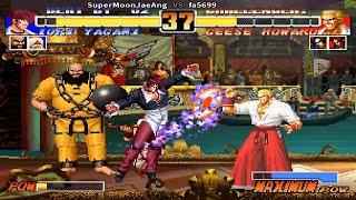 Fightcade  The King Of Fighters 96  SuperMoonJaeAng  Vs Fa5699  Rematch 2 