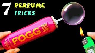 7 Awesome Perfume Tricks || Science Experiments With Perfume