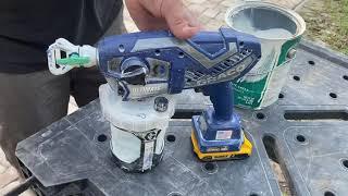 Review & Mini Tutorial for Graco Cordless Paint Sprayer