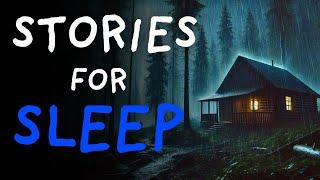 True Scary Stories Told to the Sound of Rain | Relax and Fall Asleep Quickly Vol. 68 l Black Screen