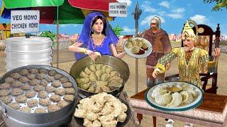 Greedy Momos Wali Ka Safaltha Lalchi Momos Street Food Hindi Kahani Hindi Moral Stories Funny Comedy