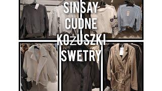 SINSAY NOWOŚCI KOŻUSZKISWETRY Z PEREŁKAMIPIĘKNE SZALENISKIE CENY