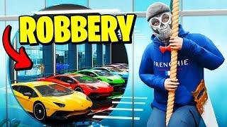 Robbing The BIGGEST Dealership In GTA 5 RP