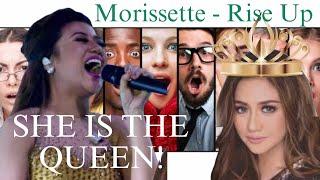 SHE IS THE QUEEN! Morissette performs Rise Up Live on Wish Bus | REACTIONS