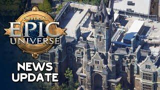 Universal Epic Universe News Mega Update — MONSTERS ANIMATRONICS, CAROUSEL SEATING, & NEW PERMITS