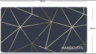 HANDCUFFS Large Gaming Mouse Pad - Review