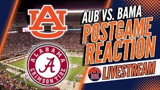 Football Postgame | Auburn vs. Alabama | Stats and Initial Reaction