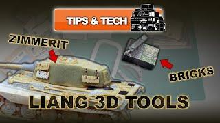 HOW TO USE LIANG MODEL TOOLS FOR ZIMMERIT, WEATHERING & BRICKWORK