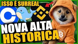 URGENTE! DOG GO TO THE MOON SURREAL ALTA | BINANCE E COINBASE PODE LISTAR | MEMECOIN BITCOIN - RUNES