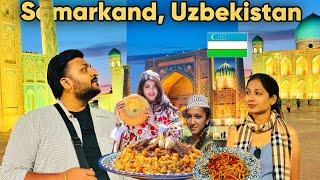 A day in Samarkand, Uzbekistan ki sabse Cheapest & Ancient city || Must Try food in Uzbekistan 