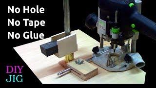 Router Circle Jig without Centre Hole - DIY JIG