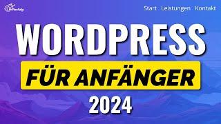 WordPress Website erstellen (2025): Anfänger Tutorial in 5 EINFACHEN Schritten (Deutsch | German)