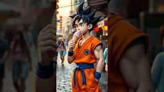 The life of a poor boy, Goku, who has no money to buy ice cream #goku