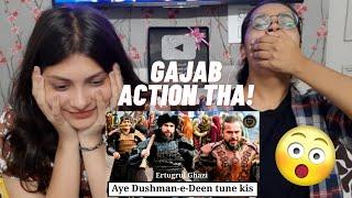 Indians react on Aye Dushman e deen Tune Kis Koom Ko Lalkara // Ertugrul ghazi // Marde Mujahid