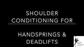 Conditioning for Handsprings & Deadlifts Part 1 - Pole Dancing with Justine McLucas