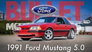 450+HP wild Foxbody 1991 Ford Mustang | [4K] | REVIEW SERIES | "The Strawberry Stang"