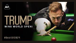 Judd TRUMP Wins Fifth Ranking Title Of 2023/24  | Best of 2024 