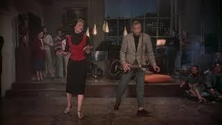 Kay Thompson and Fred Astaire dancing in "Funny Face"