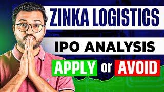 Zinka Logistics / Blackbuck IPO - Apply or avoid? | Detailed Analysis by Vibhor Varshney