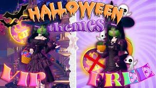 *FREE* AND VIP OUTFITS FOR THE NEW HALLOWEEN THEMES In Dress To Impress!