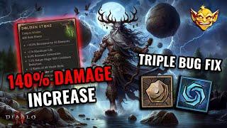 Boulder - MOST HYPED Druid Build - Secret Buff - Diablo 4 Guide