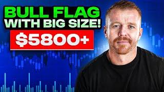 DayTrading Bull Flag With BIG SIZE!!! Copy Trading Funded!!!