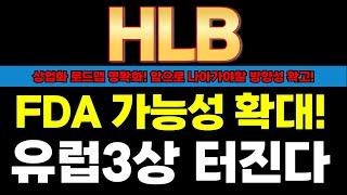 HLB 주가전망 - 내일부터 강하게 반등하는 이유! 이번 상승장 잘 수익내고 하락나와도 걱정없다! #hlb  #hlb주가전망
