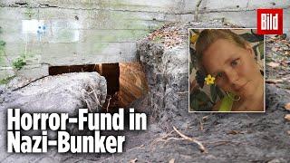 Junge Mutter tot in Nazi-Bunker gefunden | Waldstück bei Oranienburg