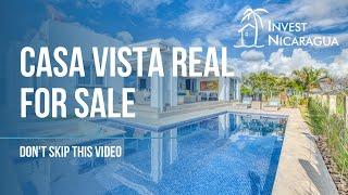 Casa Vista Real - Invest Nicaragua - Real Estate - San Juan del Sur - Tola - For Sale!