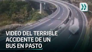 Así fue el terrible accidente en la vía Pasto - Ipiales | Vanguardia