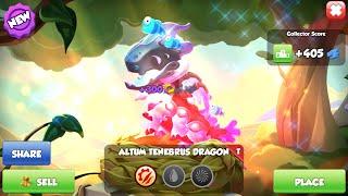 Hatched Altum Tenebrus Dragon - Dragon Mania Legends