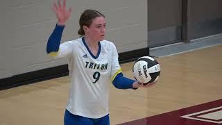 Triton at Winamac - Varsity Girls Volleyball  9-24-2024