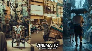 Cinematic Lightroom preset | How to edit Lightroom preset | DNG and XMP files are free download |