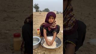 cute baby in desert #villagelife #traditional life #india #camel