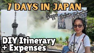 JAPAN DIY 7D/6N Itinerary+ Expenses (FUKUOKA-YUFUIN-BEPPU)