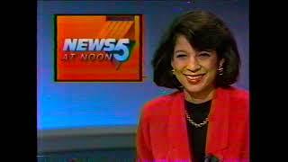 WNEM TV5 News November 1990 Clip