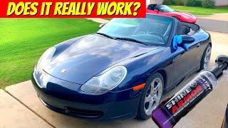 Using Shine Armor Waterless Wash and Wax on my Porsche 911 and 350z! You Won't Believe the Results!