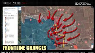 MASSIVE FRONTLINE MELTDOWN; that area is now history; finger | Ukraine War Frontline Changes Report