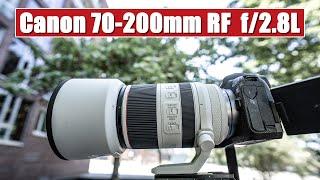 Canon RF 70-200mm f/2.8L IS USM | das beste Teleobjektiv? | EOS R  [deutsch | 4K]