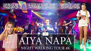 Aiya Napa nightlife 2024 #cyprus #walkingtour4k #ayianapa #nightlife #ayianapaclubstreet #lunapark