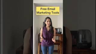 Free email marketing tools to help you get started #emailmarketing #digitalmarketing