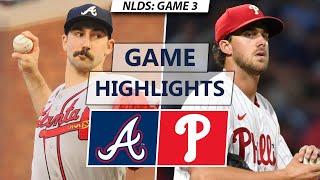 Atlanta Braves vs. Philadelphia Phillies Highlights | NLDS Game 3