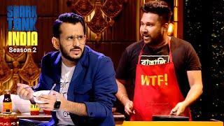 Shark Aman ने Try किया ‘WTF’ का Schezwan Chicken | Shark Tank India S2 | Young Visionaries