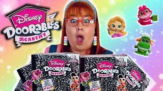 UNBOXING 5 BOXES DISNEY DOORABLES ACADEMY!!