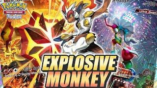 EXPLOSIVE DAMAGE ! BLACEPHALON & INFERNAPE Burn the META ! - Pokemon TCG Pocket