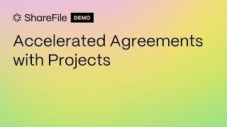 Accelerate Your Agreements: Customize Folder and Project Options with ShareFile!