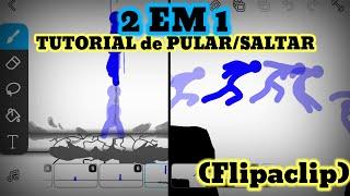 TUTORIAL de PULAR/SALTAR simples (FlipaClip)